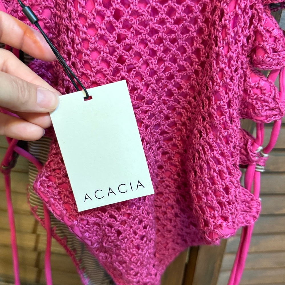NWT Acacia crochet one piece swimsuit - Picture 6 of 7